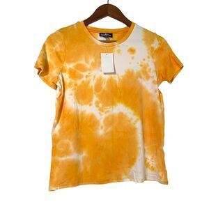 Freshman 1996 Tie Dye Tee Orange/White Short Sleeve Kids NWT XL